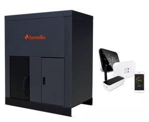 Centrală termică pe peleți Fornello Eco Energy 35 kW
