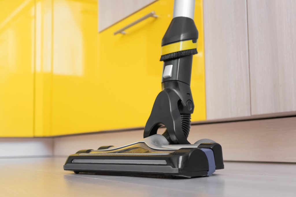 Capăt de aspirare a unui aspirator vertical