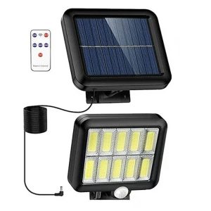 Lampă solară cu senzor și telecomandă LED SIKS