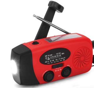 Radio portabil cu manivelă Excitat